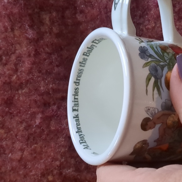 PORTMEIRION* The Enchanted Garden 3pc. Set, mug, plate and bowl. Vintage 1997 - Picture 12 of 13